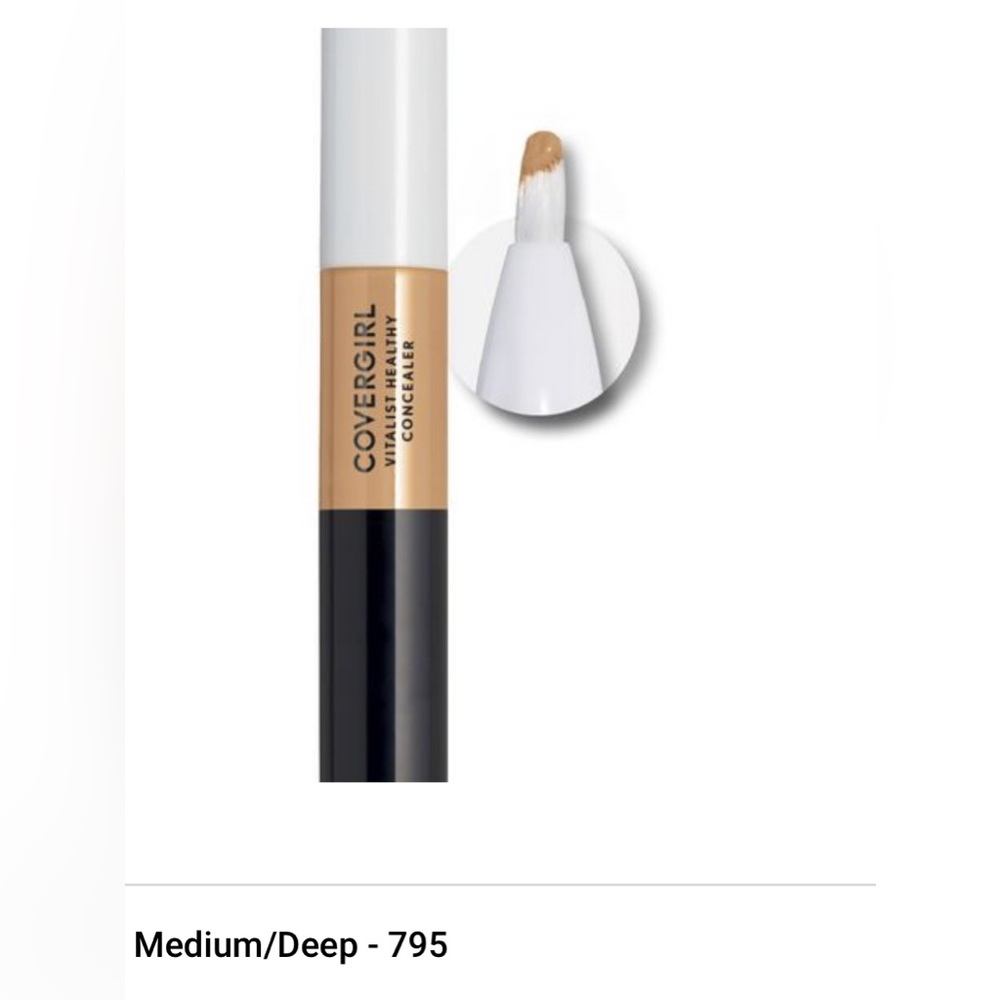 ⚜️3/$25⚜️🛍COVERGIRL VITALIST HEALTHY CONCEALER- 795 MEDIUM DEEP 🛍